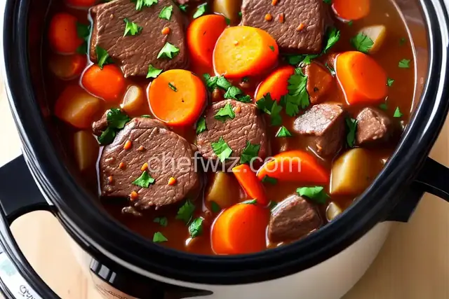 Slow Cooker Venison Stew