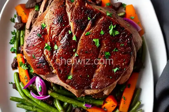 Slow-Roasted Boneless Leg of Lamb Recipe