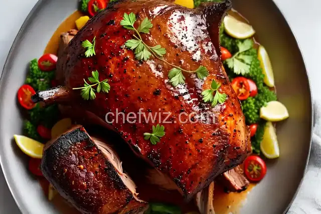 Slow-Roasted Glazed Pork Shoulder