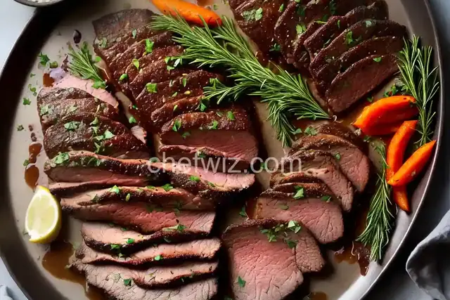 Slow-Roasted Spice-Rubbed Venison Loin Recipe