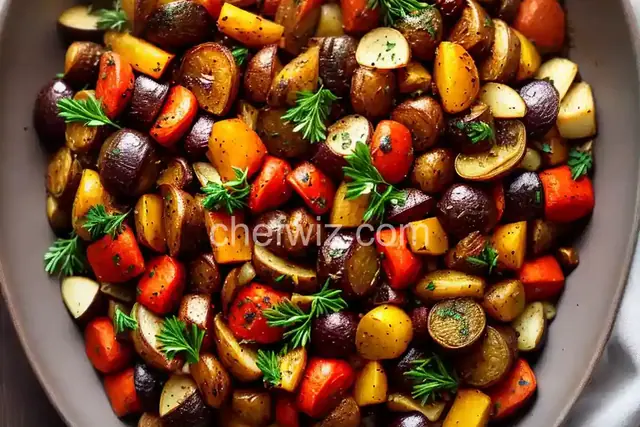 Slow-Roasted Winter Vegetables
