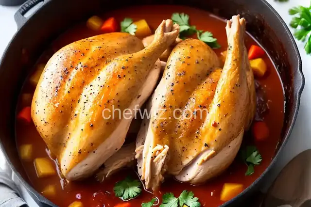 Slow-cooked Chicken