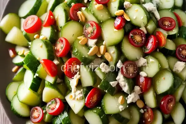 Smashed Cucumber Salad with Hot Vinegar