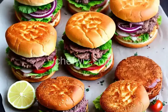 Smashed Reuben Burgers Recipe