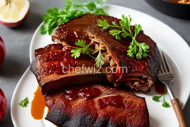 Smoked Apple Pork Butt