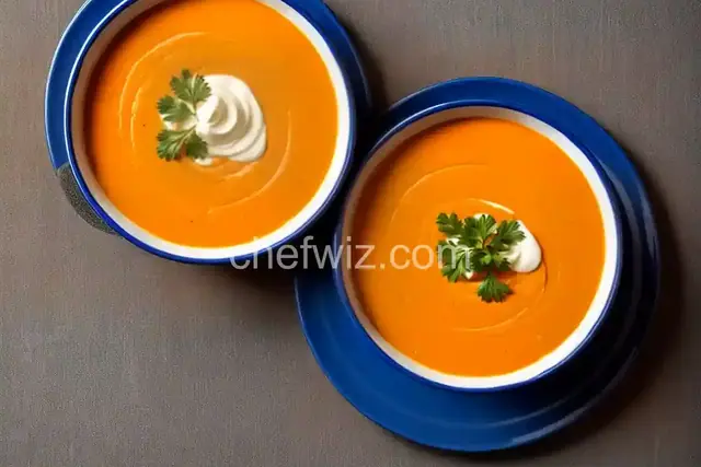 Smoked Carrot Bisque