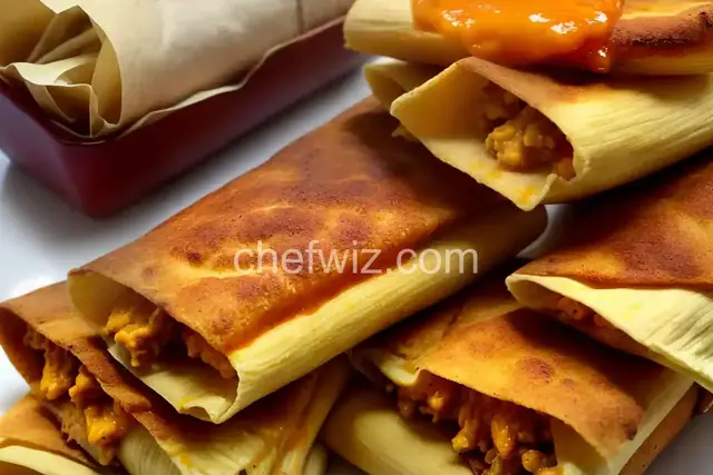 Smoked Cheddar Cheese Tamales