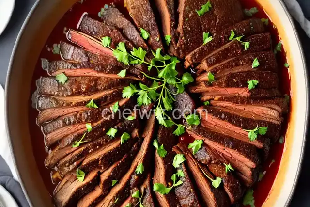 Smoked Cider Brisket