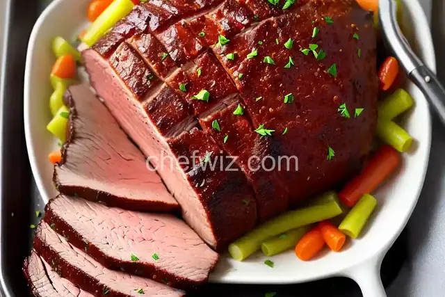 Smoked Corned Beef Brisket