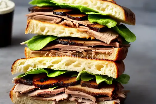 Smoked Duck Sandwich