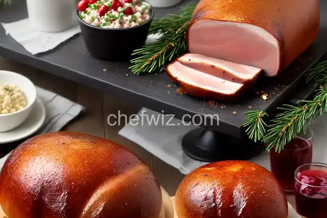 Smoked Ham with Sweet Holiday Glaze
