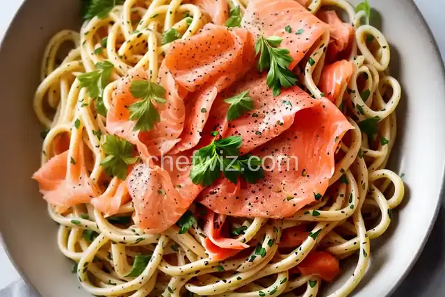 Smoked Salmon Pasta