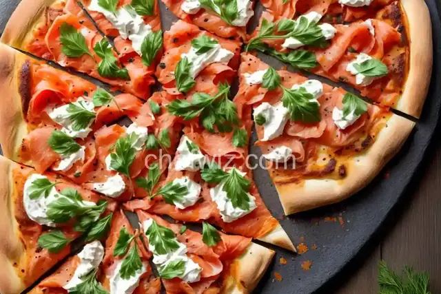 Smoked Salmon Pizza (a la Wolfgang)