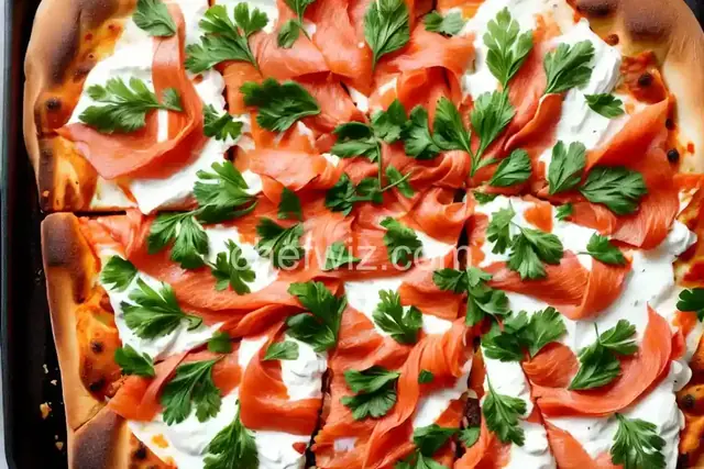 Smoked Salmon Pizza