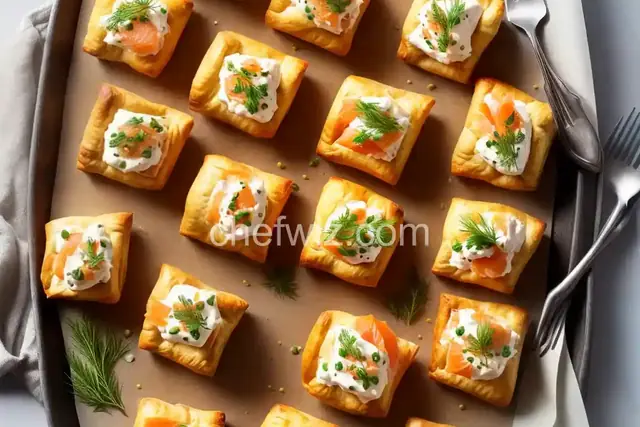 Smoked Salmon Puffs