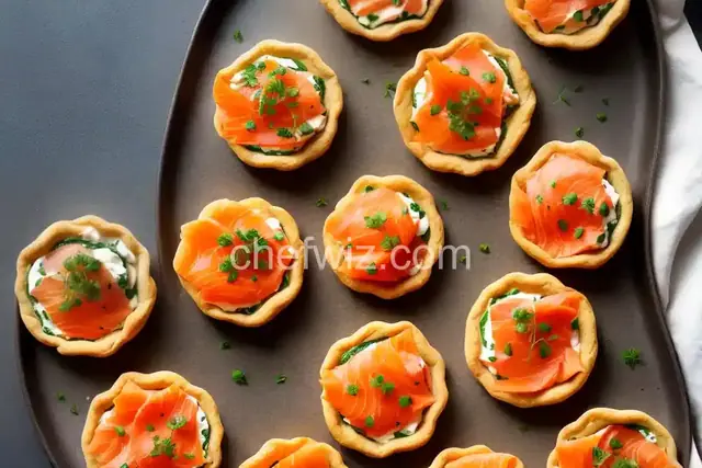 Smoked Salmon Tartlets