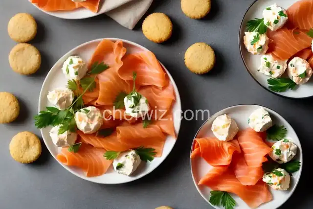 Smoked Salmon and Cream Cheese Bites