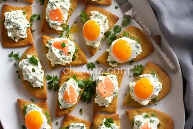 Smoked Salmon and Egg Salad Tartines