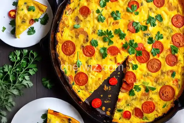 Smoked Sausage Frittata
