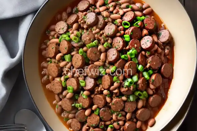 Smoked Sausage and Black-Eyed Peas