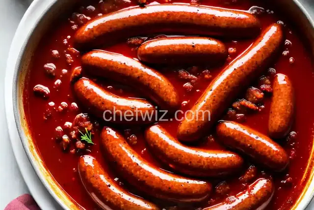Smoked Sausage in BBQ Sauce