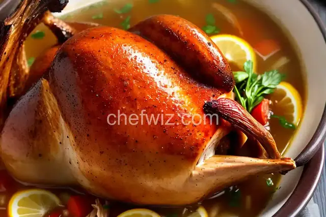 Smoked Turkey Broth