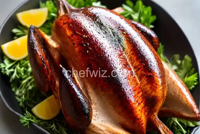 Smoked Turkey (Without Smoker)