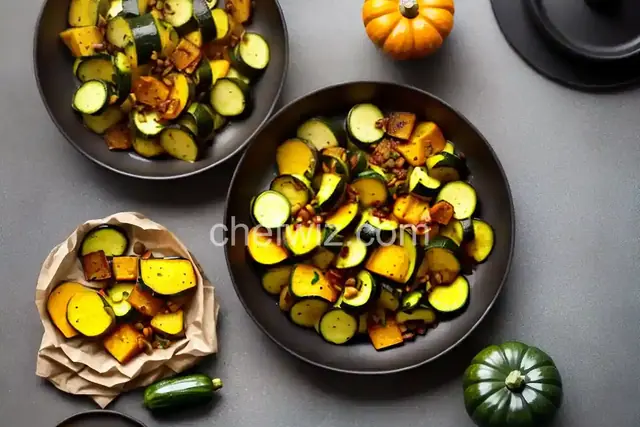 Smoked Zucchini and Squash