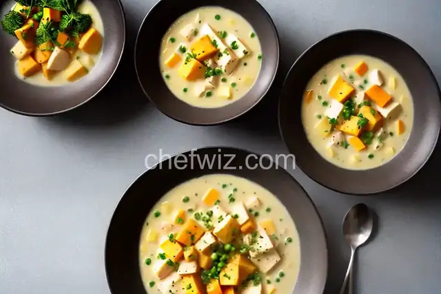 Smoky Cod and Parsnip Chowder