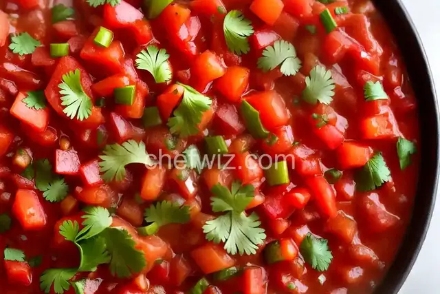 Smoky Four-Pepper Salsa