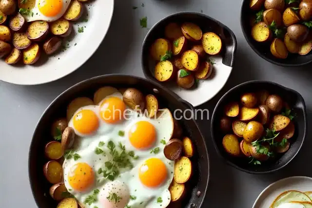 Smoky Spanish Potatoes and Eggs
