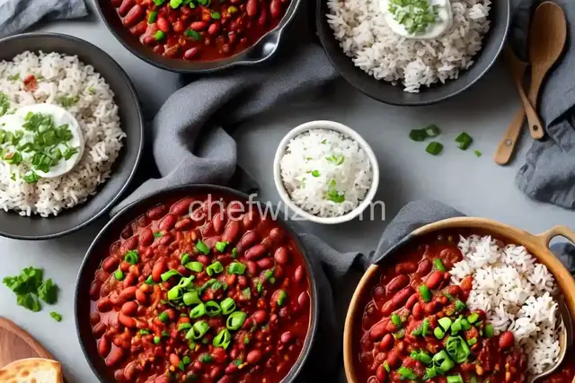 Smoky, Spicy Creole Red Beans and Rice
