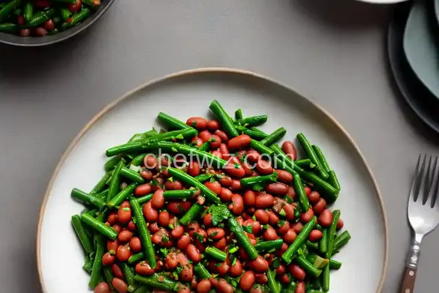 Smoky Tangy Greens and Beans