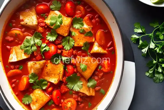 Smoky Tomato Fish Stew