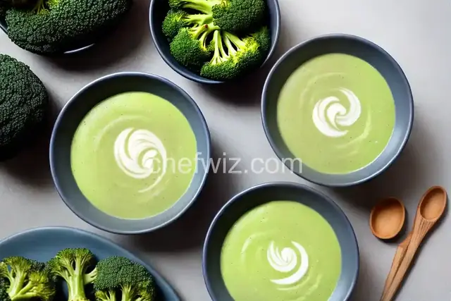 Smooth Broccoli Vitamix Soup