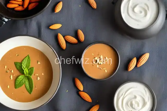 Smooth and Spicy Almond Sauce