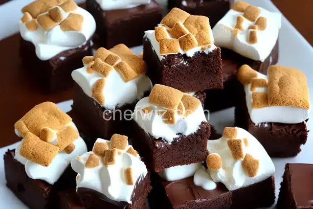 S'more Brownie Bites