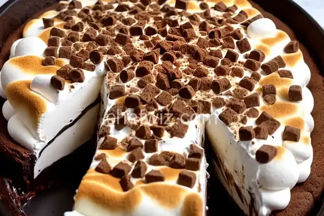 S'mores Ice Cream Pie