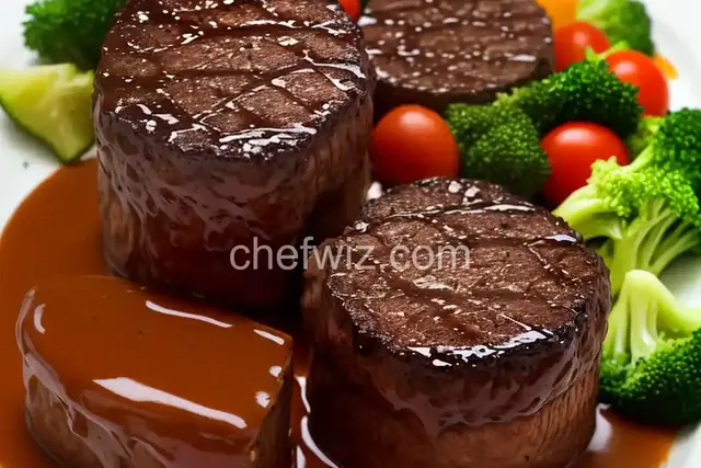 Smothered Filet Mignon