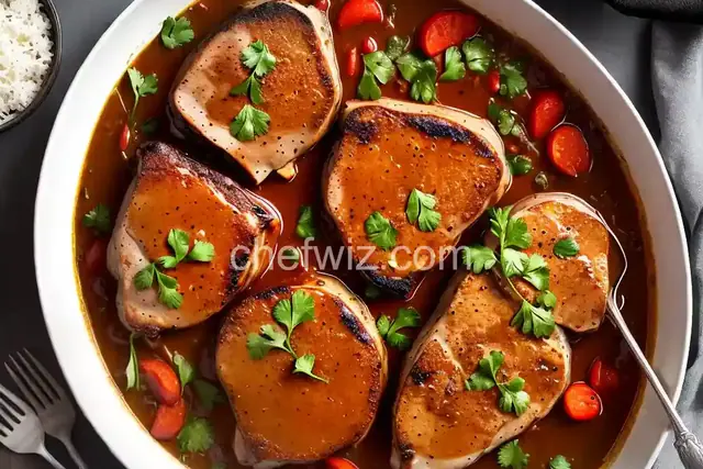 Smothered Pork Chops from Swanson