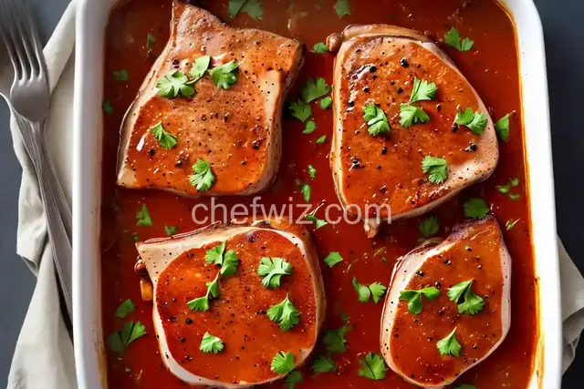 Smothered Pork Chops in the Oven