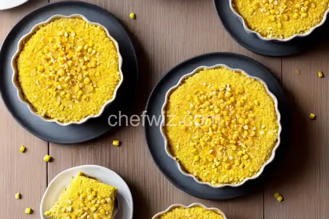 Snacks' Crazy Sweet Corn Pudding