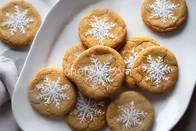 Snickerdoodle Snowflakes