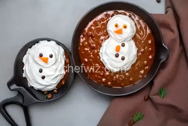 Snowman poop