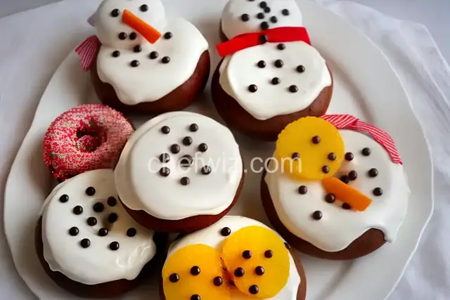 Snowmen Donuts