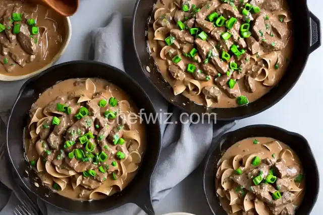 So Simple Beef Stroganoff