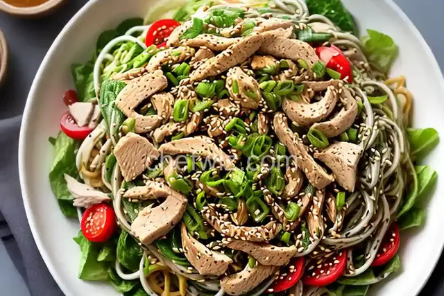 Soba Noodle Salad with Chicken and Sesame