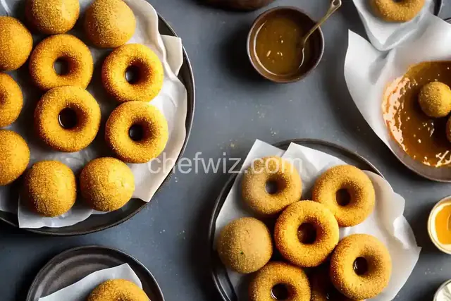 Sobzee's indian Gulab jamun (doughnut like balls soaked in syrup