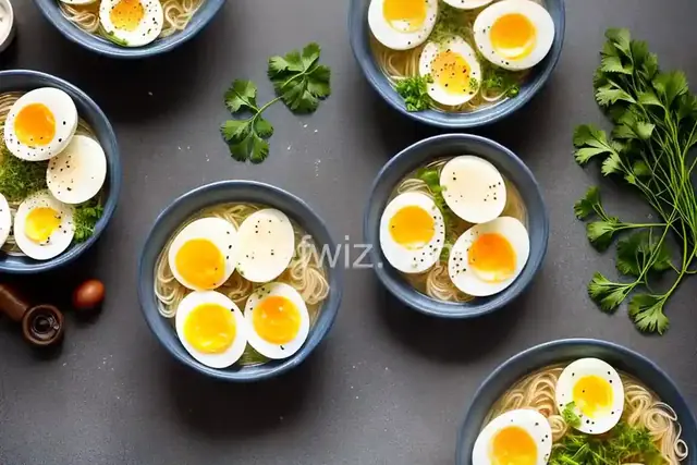 Soft-Boiled Eggs for Ramen Recipe