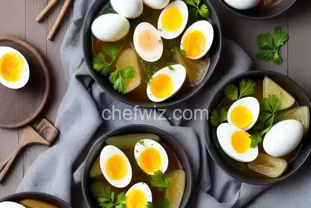 Soft-Boiled Tea Eggs